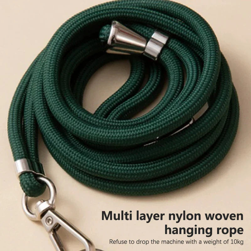1pcs Crossbody Lanyard Necklace Strap Universal Mobile Phone Adjustment Long Hanging Rope With Clip Anti-Lost Lanyard