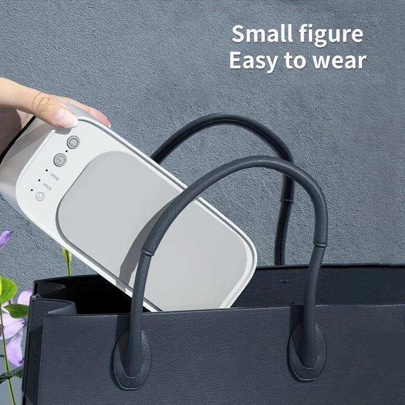 INSIS FEMME “Sonic Bubbler 45K” – Ultrasonic Glasses & Jewelry Spa Cleaner with 360° Micro-Vibration Tech (500ml Power Clean Basin)