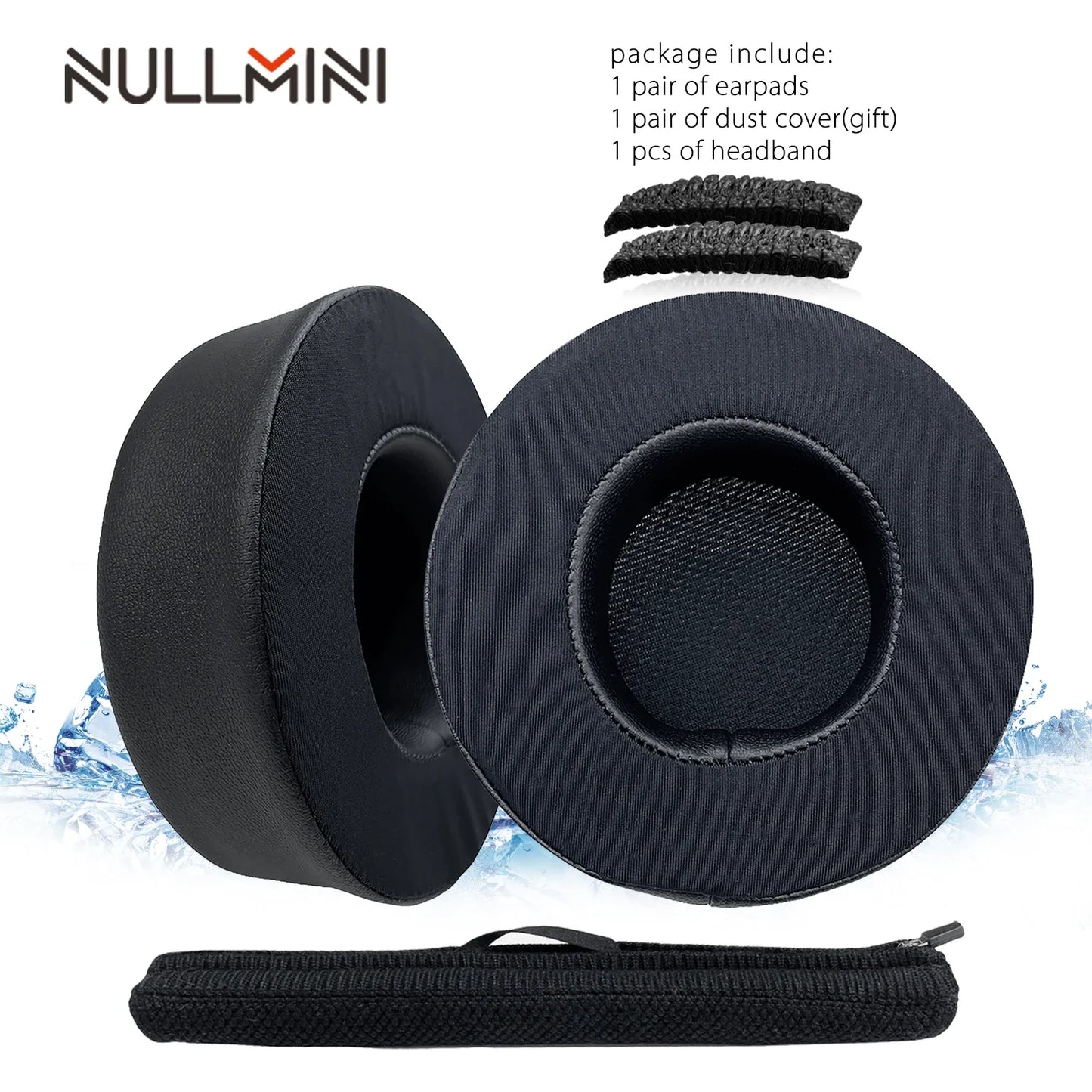 NullMini Replacement Earpads for Corsair Virtuoso RGB, Virtuoso RGB Wireless SE, Virtuoso RGB Wireless XT Headphones Headband