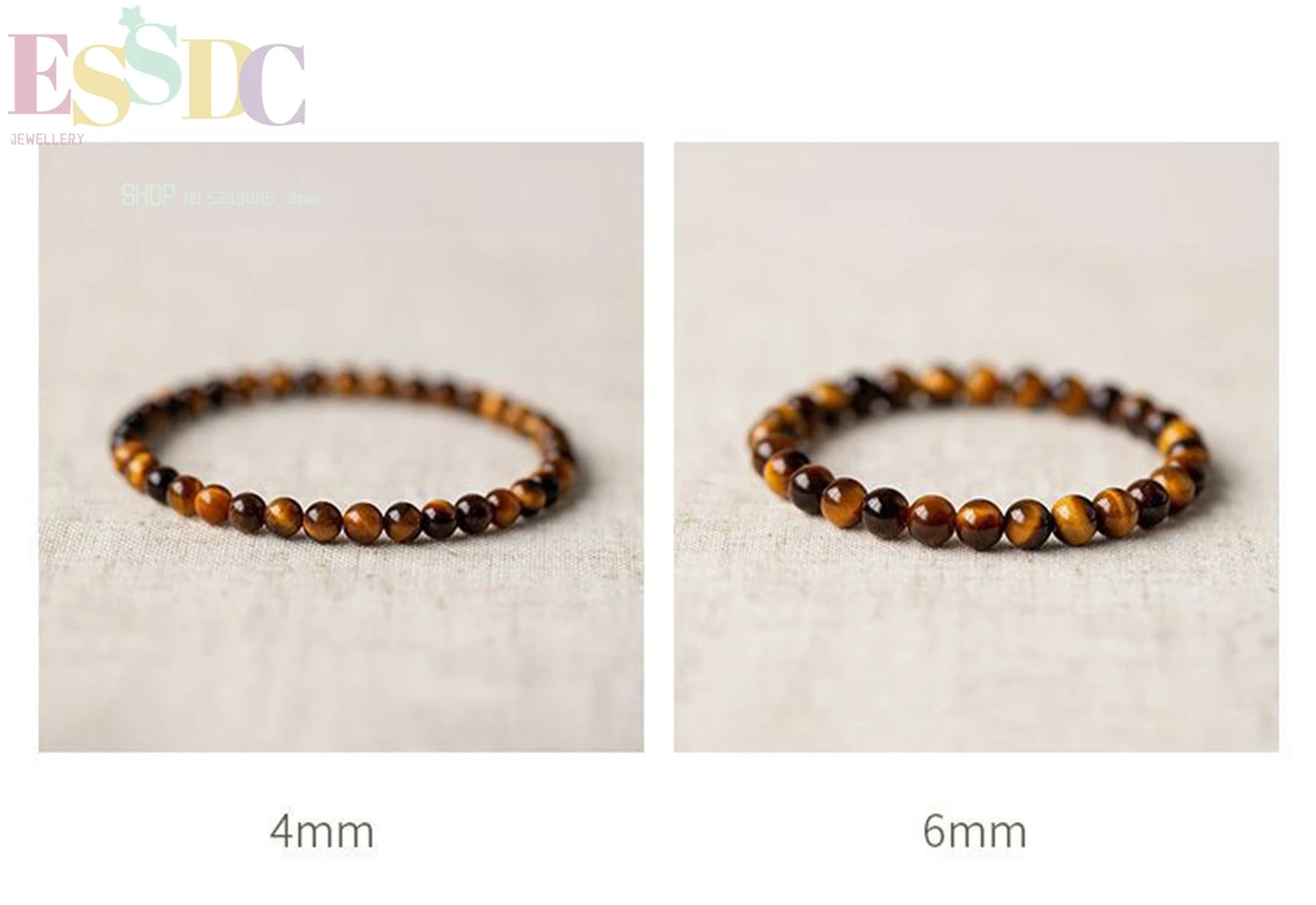Tiger Eye & Hematite Energy Bracelet – Magnetic Healing Beads for Strength, Balance & Happy Vibes ✨