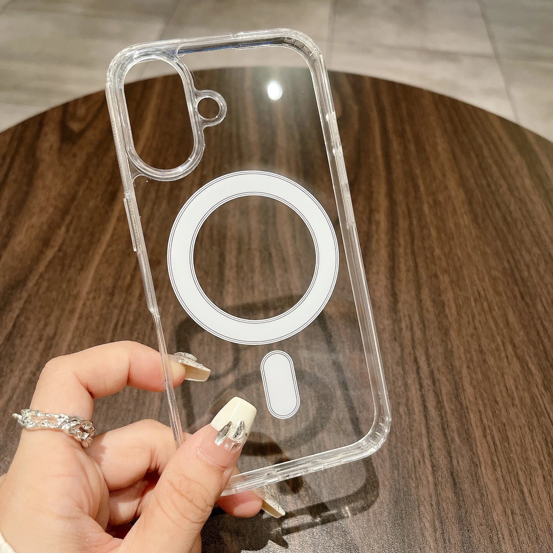 Original Luxury Magsafe Wireless Charging Case For iPhone 16 15 14 13 12 11 Pro Max Plus Mini Magnetic Transparent Bumper Cover - THOOBO!