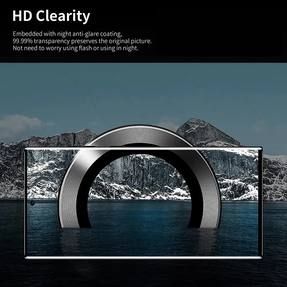 Rear Camera Protector Ring Case For Samsung Galaxy A55 A54 A35 A34 A25 A15 A14 5G Back Tempered Glass Lens Cover