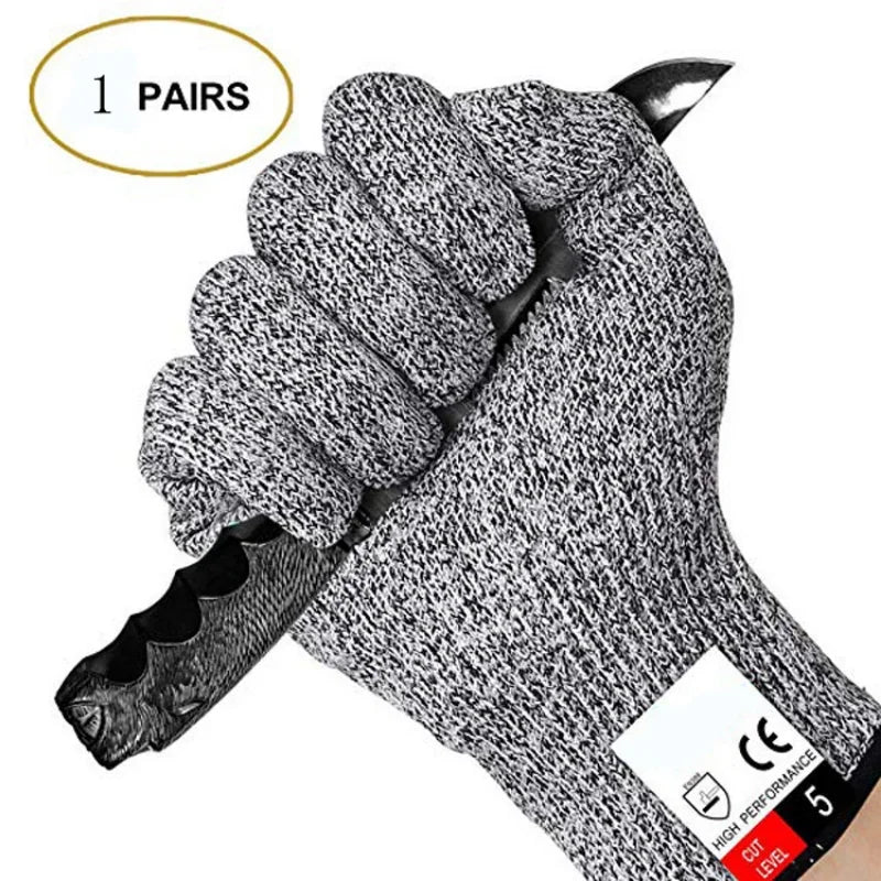 Grade 5 Cut-Proof Kitchen Safety Gloves for Slicers, Dicers & DIY Daredevils | Food-Safe, Scratch-Resistant, Chef-Approved!