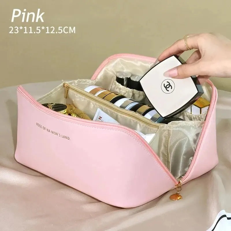 1/2Pcs Cosmetics Storage Kit Large Capacity Travel Toiletry Bag Makeup Bag Ins Advanced Sense Portable Cosmetic Storage Bag - THOOBO!