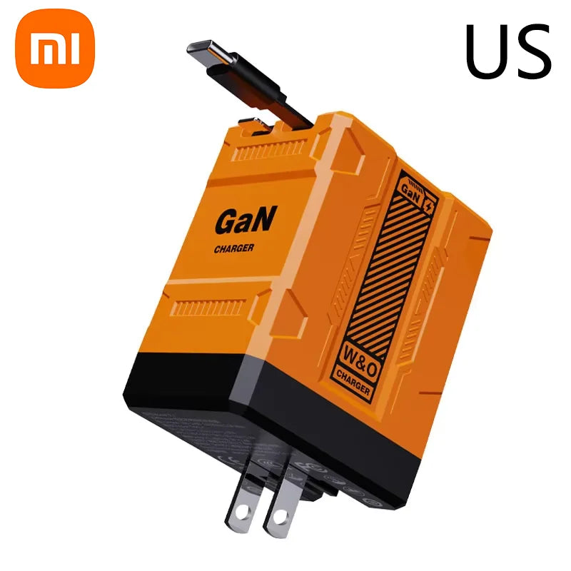 Xiaomi 120W GaN Super Charger with Retractable Cables – The Gift of Instant Power 🎄🔋