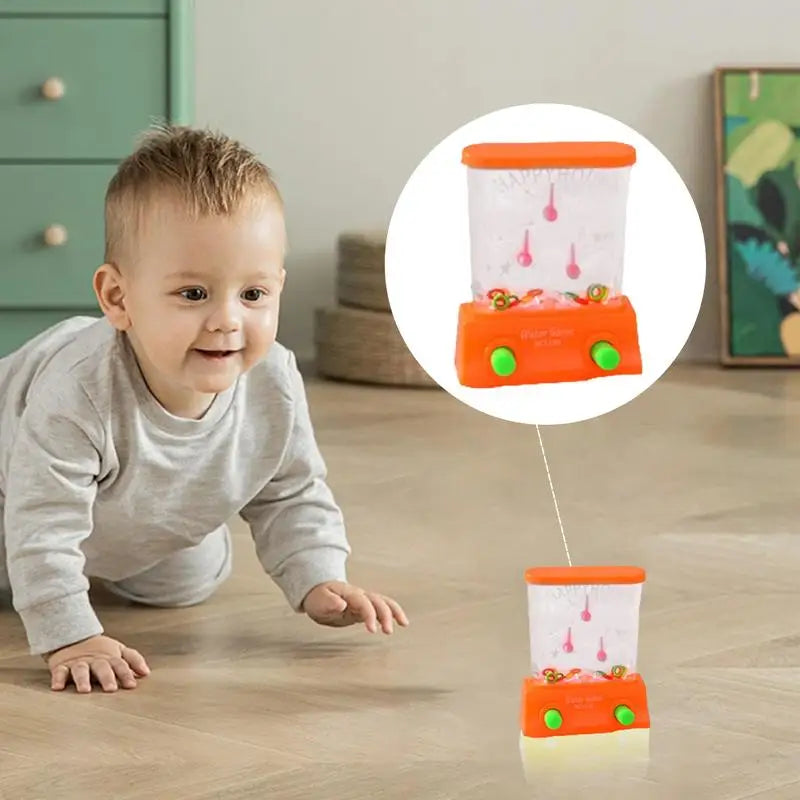 Handheld Water Game Miniature Arcade Set Water Games Educational Fine Motor Toys With Toss Water Ring Retro Pastime Party Favor - THOOBO!