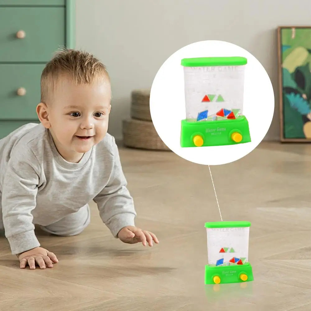 Handheld Water Game Miniature Arcade Set Water Games Educational Fine Motor Toys With Toss Water Ring Retro Pastime Party Favor - THOOBO!