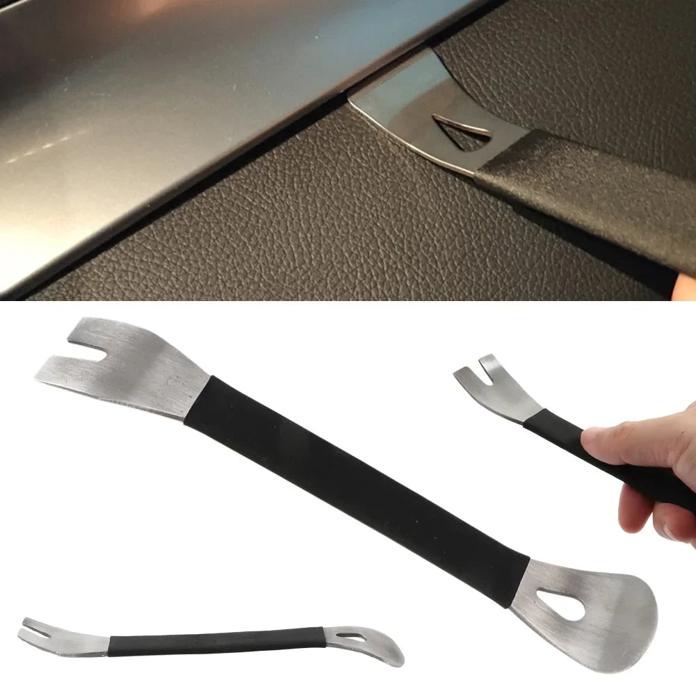 Car Audio Disassembly Tool Stainless Steel PryClip Rocker Crowbar Bar Door Panel Disassembly Pry Panel Interior - THOOBO!