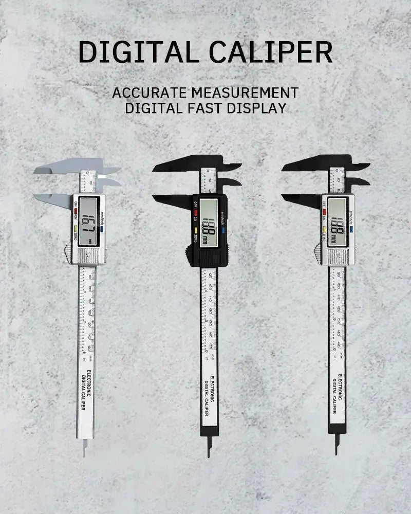 Tiny Ruler. Big Brains. – The 150mm Digital Vernier Caliper That Outsmarts Your Tape Measure