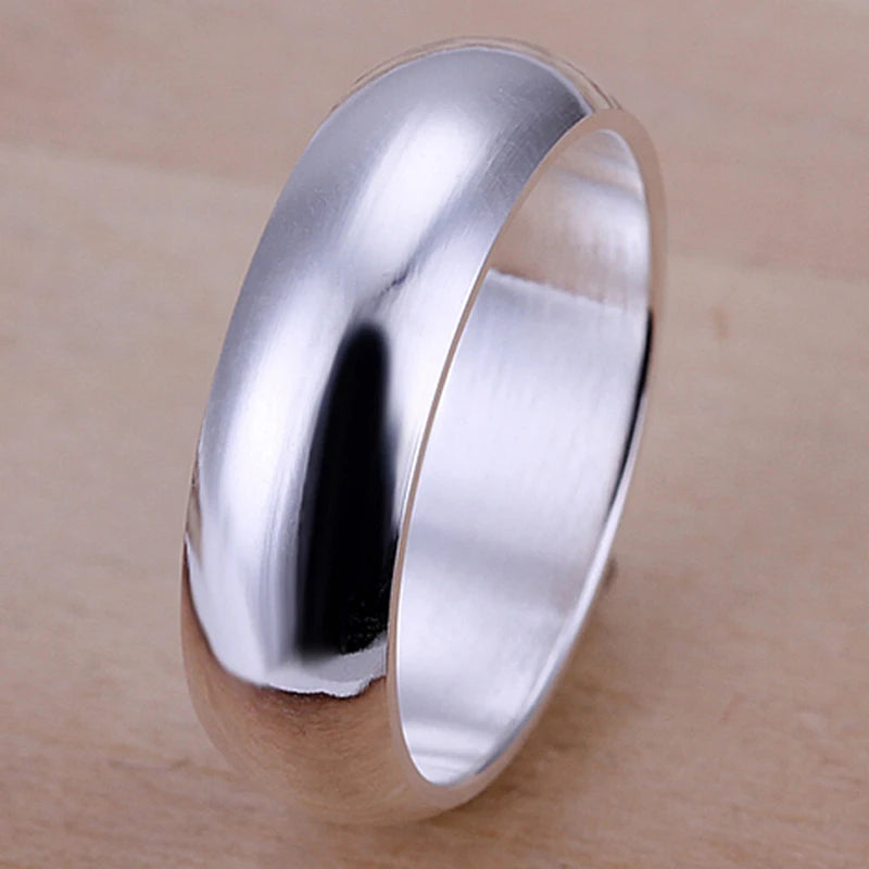PureCircle 925 Ring — Minimal Shine, Maximum Meaning (Sizes 5–11, GDTC-Certified)