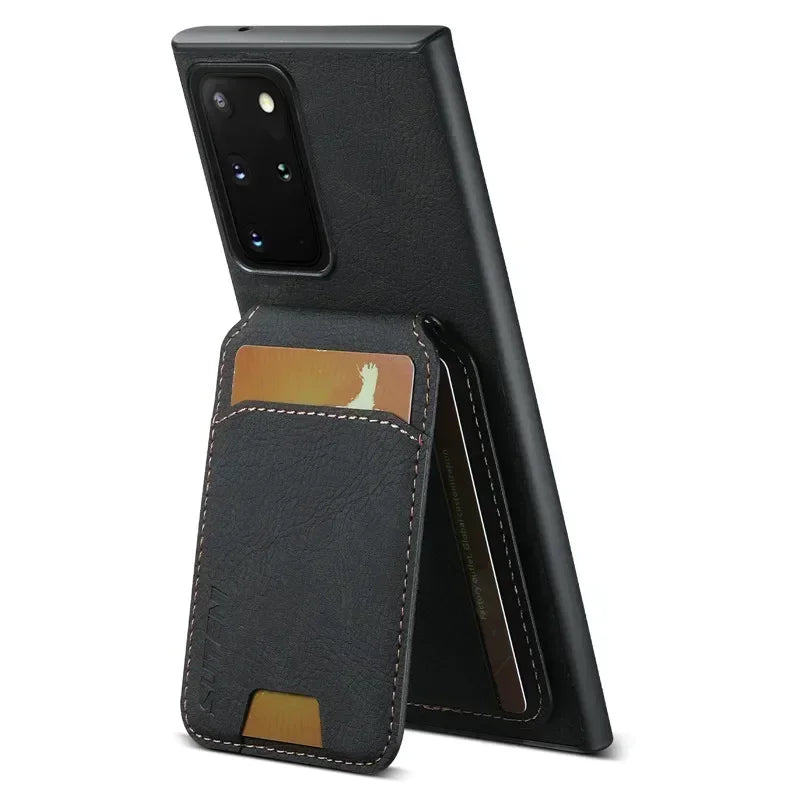 Leather Magnetic Multifunctional Wallet Phone Case For Samsung S24 Ultra S23 S22 Ultra Note20 Ultra S24 Plus