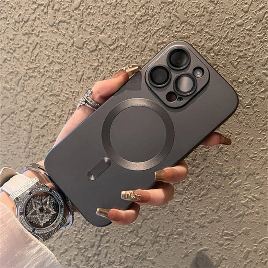 Original For Magsafe Magnetic Case For iPhone 16 13 12 11 14 15 Pro Max Matte Shockproof Cover Wireless Charge Phone Accessories - THOOBO!