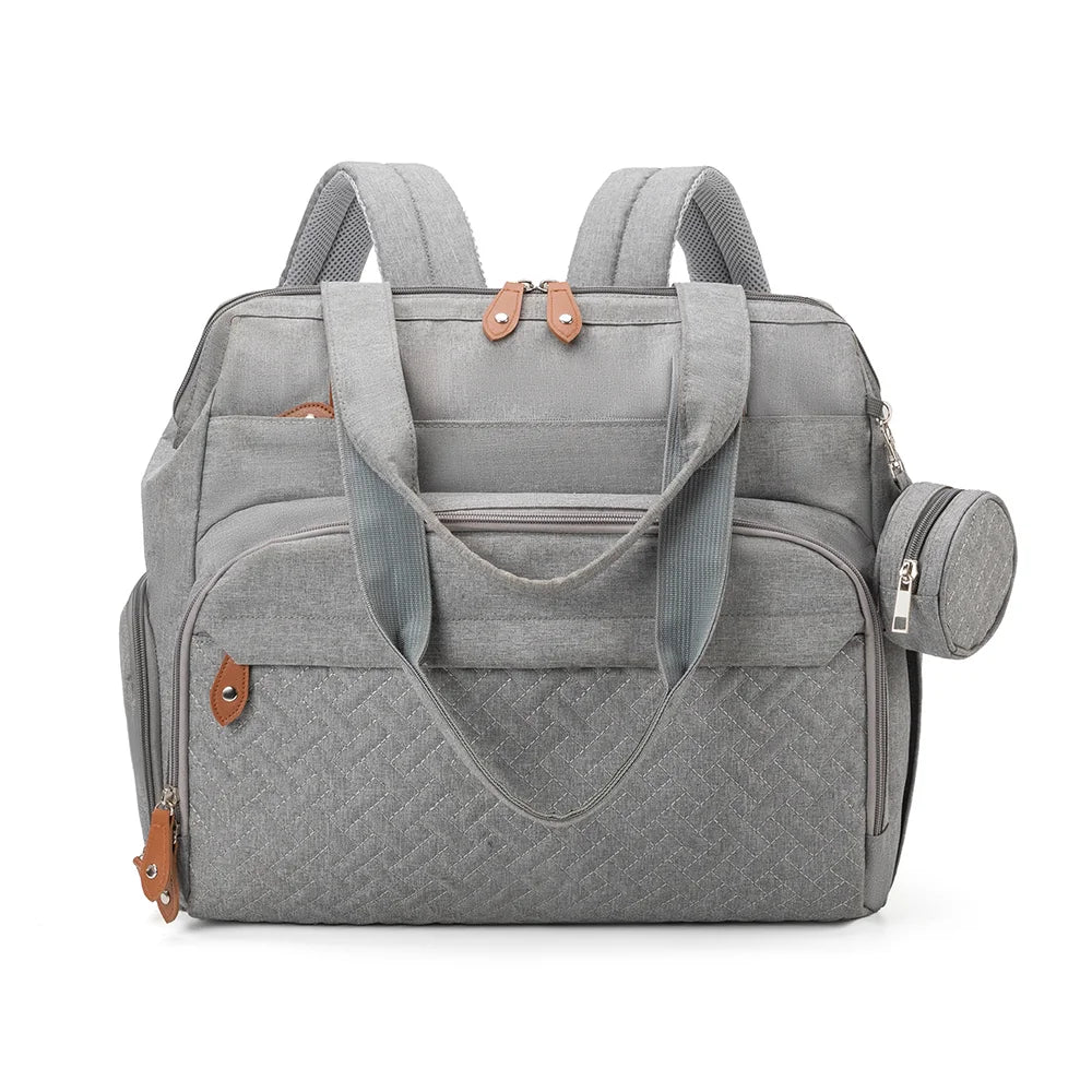 BrightNest CarryAll — PANGDUBE Large-Capacity Maternity &amp; Baby Diaper Backpack for Travel &amp; Daily Joy 🌞👶