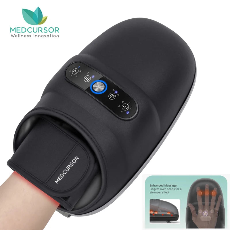 Medcursor CloudTouch Wireless Hand Massager — Melt Stress, Warm the Soul, Repeat.