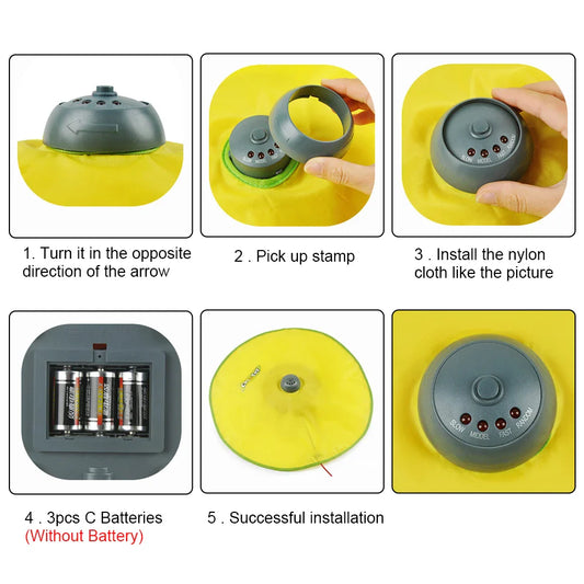 4 Speeds Motion Undercover Mouse Fabric Moving Feather Interactive Pet Toy For Cat Kitty Automatic Electric Cat Toy Plate
