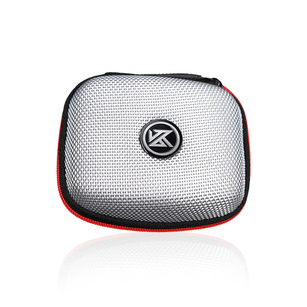 KZ Premium Earphone Storage Bag with Durable Square Headset Case for Indoor, Outdoor, and Travelling – Secure Zippered Earphones Storage Accessories