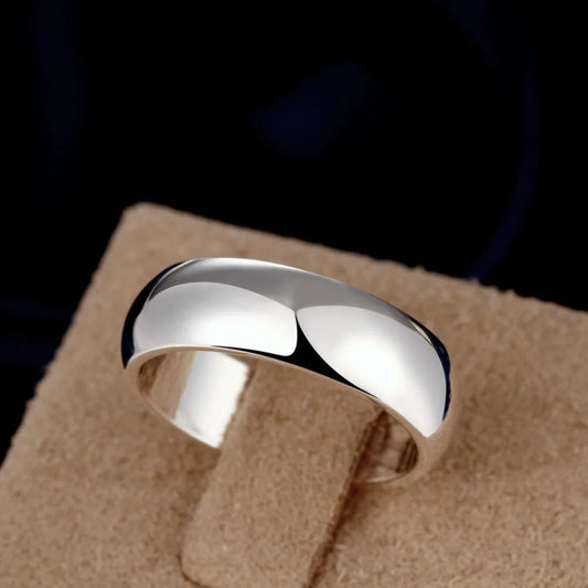 PureCircle 925 Ring — Minimal Shine, Maximum Meaning (Sizes 5–11, GDTC-Certified)