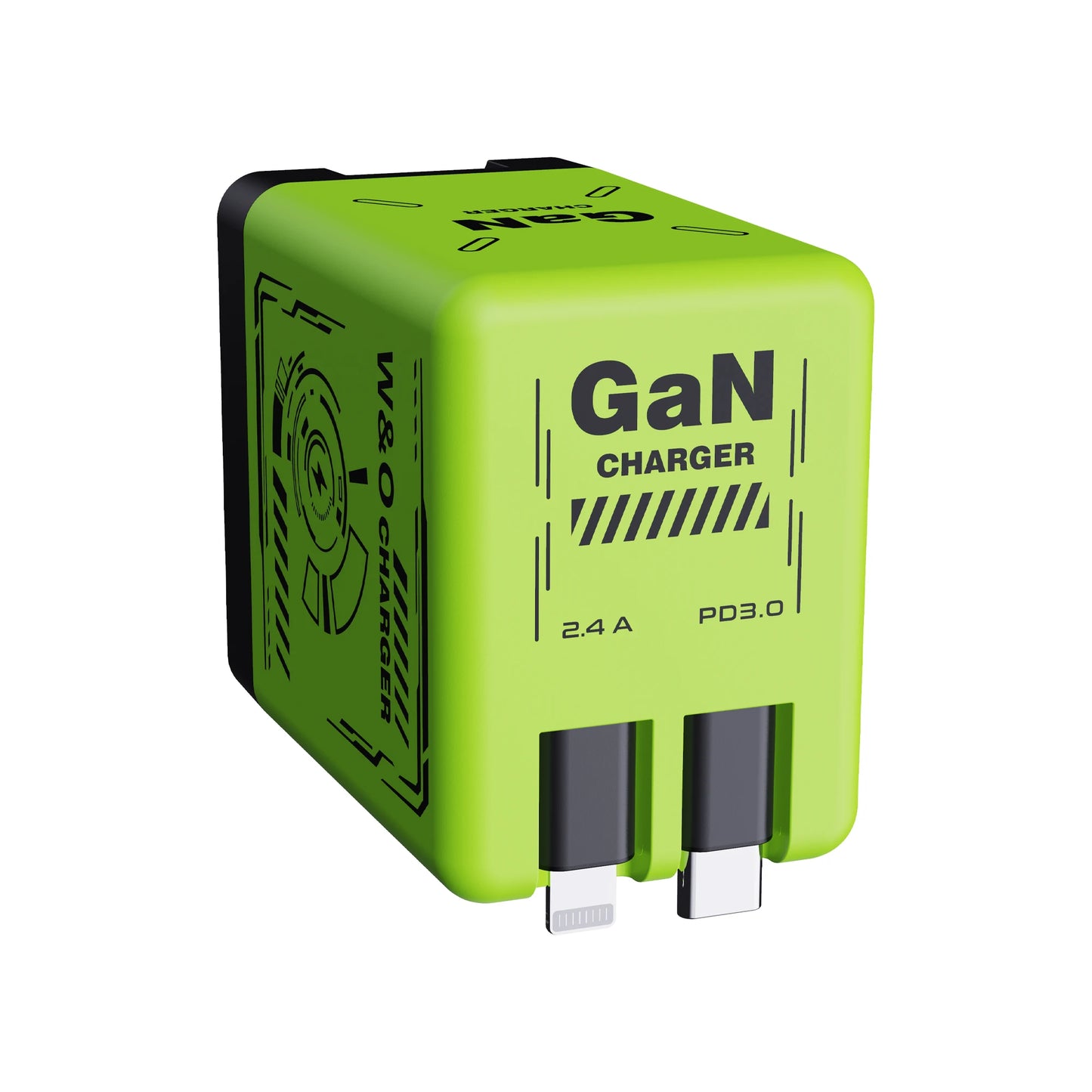 W&O GaN Fast Charging Cable – Liquid Silicone Power for Type-C & Lightning