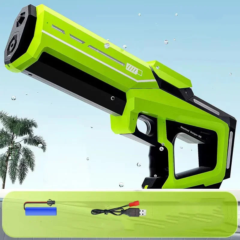 43cm Electric Water Guns For Adults Powerful Squirt Automatic Water Suction Water Blasters Summer Outdoor Beach Toy For Kid Gift