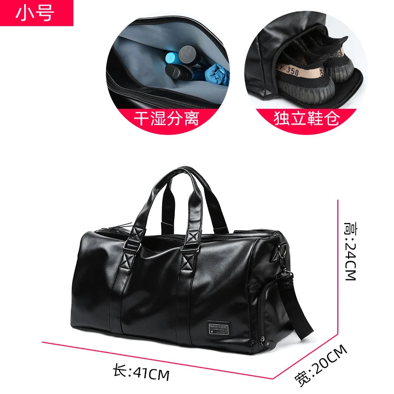 StormCore Duffle — Waterproof Oxford Gym & Travel Bag With Shoe Compartment & Wet Pocket