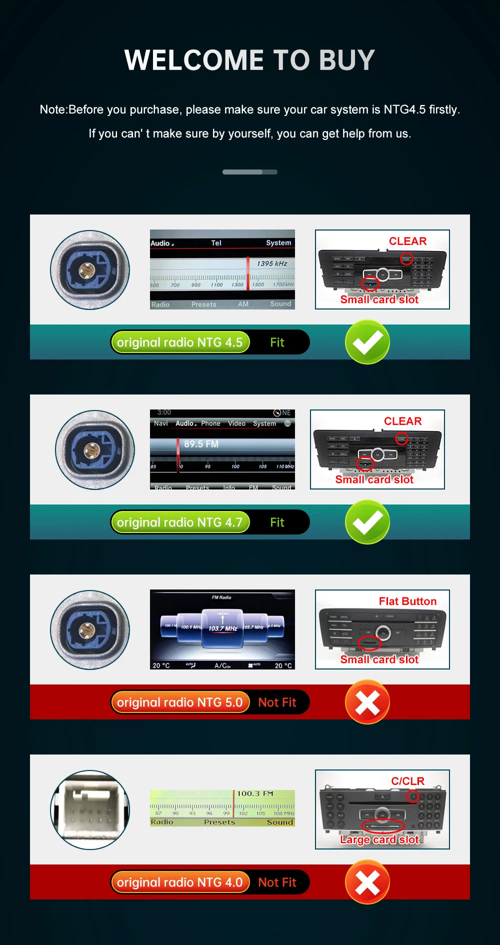 Road Top 12.3" Wireless CarPlay & Android Auto Screen for Mercedes-Benz Magic 🎶✨