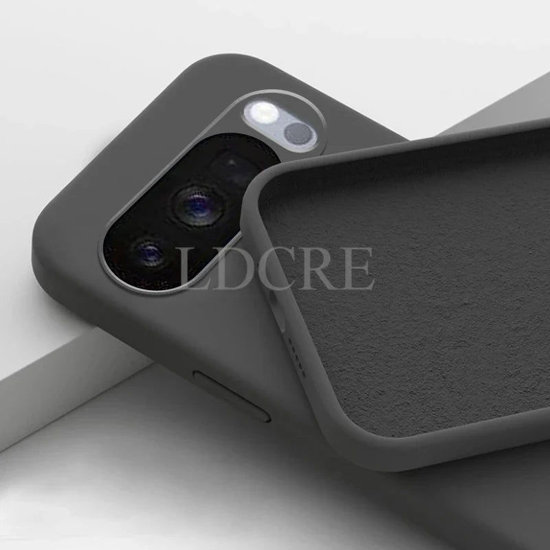 Liquid Silicone Plain Cover For Google Pixel 10 Pro Case Pixel 10 Pro Cover TPU Rubber Phone Protect Case Pixel 10 Pro X6 Cover