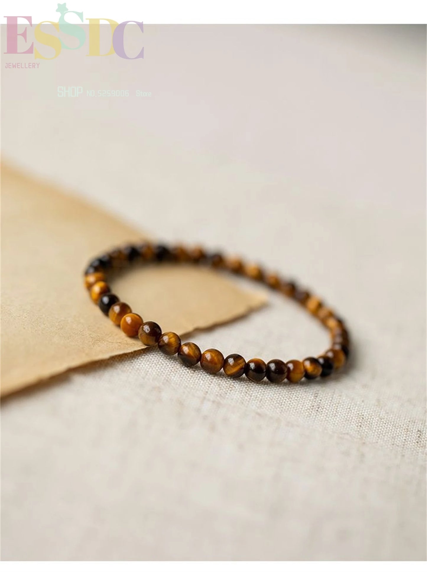 Tiger Eye & Hematite Energy Bracelet – Magnetic Healing Beads for Strength, Balance & Happy Vibes ✨