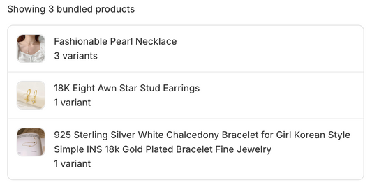 Finish the Look - Pearl Necklace, Studs & Bracelet Set