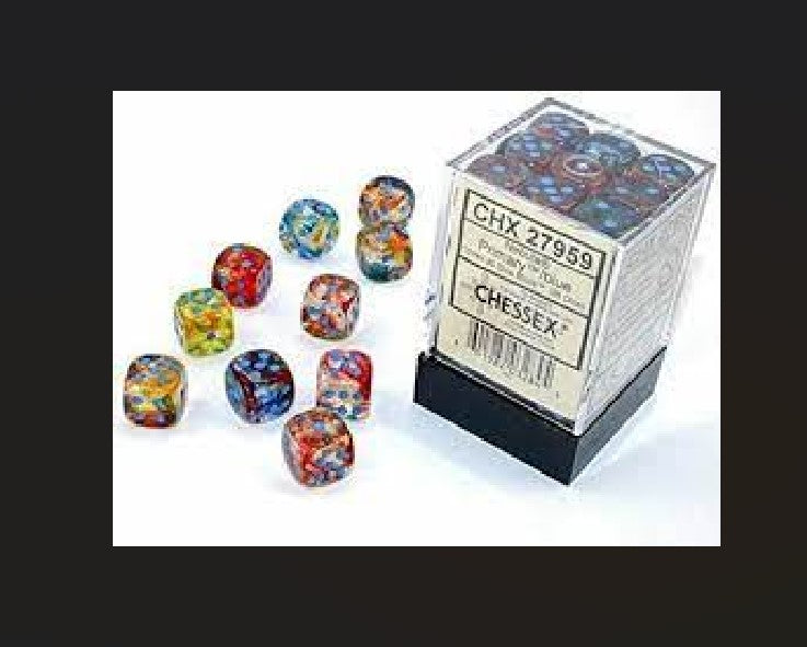 Chessex: D6  Nebula™ Dice sets - 12mm