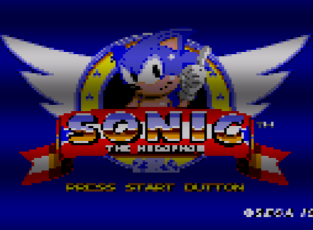 Sonic Blastless DX+ Sega Genesis Video Game Cart
