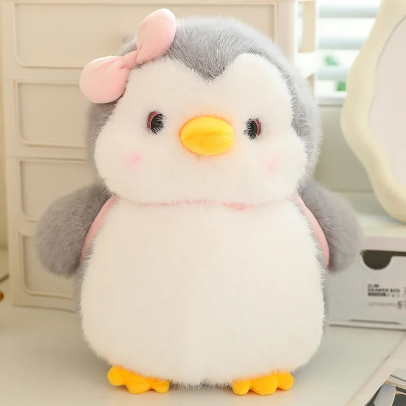 Soft Penguin Plush Toy – Cute Cartoon Stuffed Animal Doll for Kids