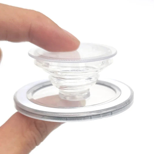 Magnetic Folding Mobile Phone Grip Holder Socket Pocket Support for Magsafe IPhone Mac Samsung Safe Ring Finger Expanding Stand