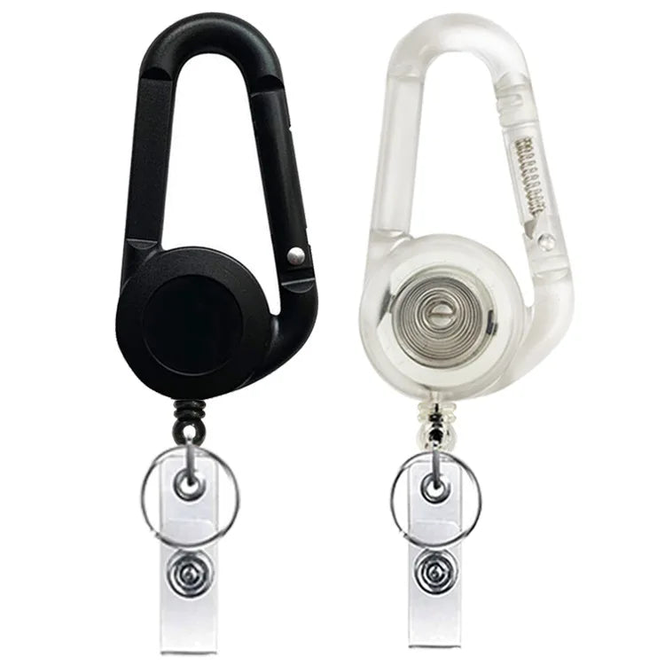 New Retractable Nurse Badge Reel Clip Badge Holder Students Doctor ID Card Holder Keychain Office Accessories - THOOBO!