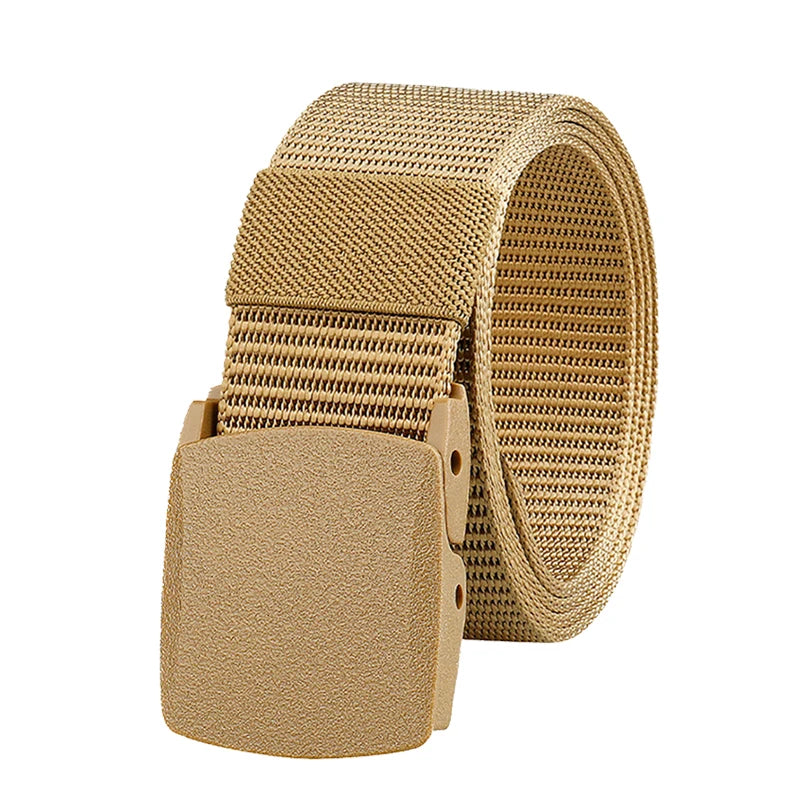StealthStrap Airport-Ready Tactical Nylon Belt – Ultra-Light, Metal-Free, Adjustable Outdoor Waist Belt for Men & Women (1.5" Wide)