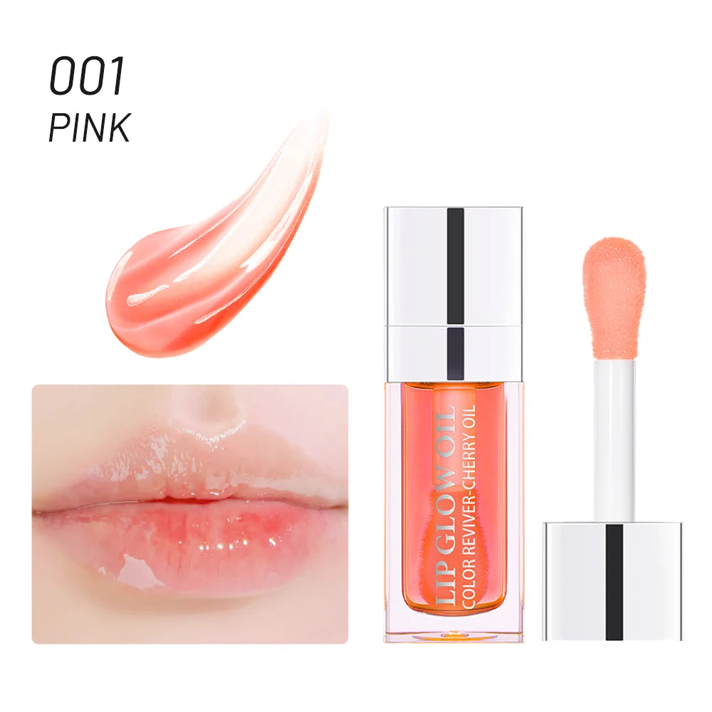 Moisturizing Lip Balm Original Lip Oil Gloss Care of the Lips Benetitnt for Lips Plumping Exfoliating Pink Plumping Gloss Oil - THOOBO!