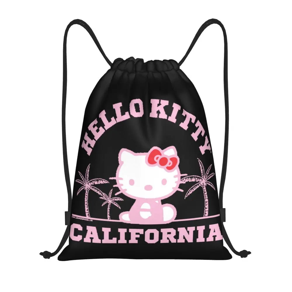 Hello Kitty Drawstring Backpack — Cute Strength, Daily Charm, Universal Smile