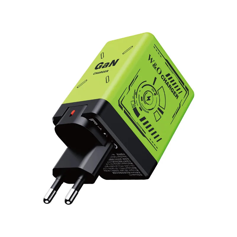 W&O GaN Fast Charging Cable – Liquid Silicone Power for Type-C & Lightning