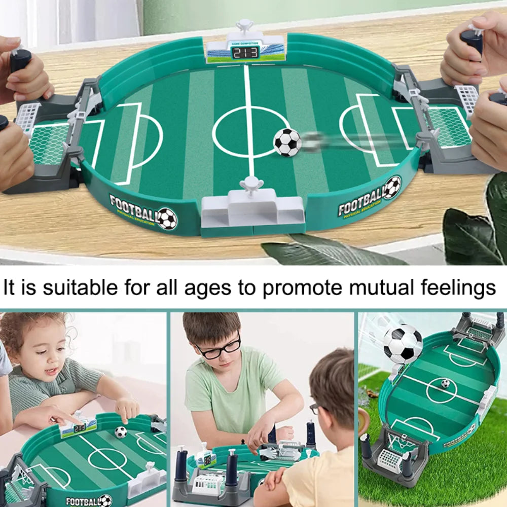 Soccer Table Football Board Game For Family Party Game Tabletop Play Ball Soccer Toys Portable Sport Outdoor Toy Gift For Kids - THOOBO!