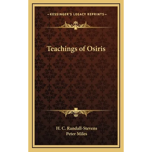 Teachings of Osiris