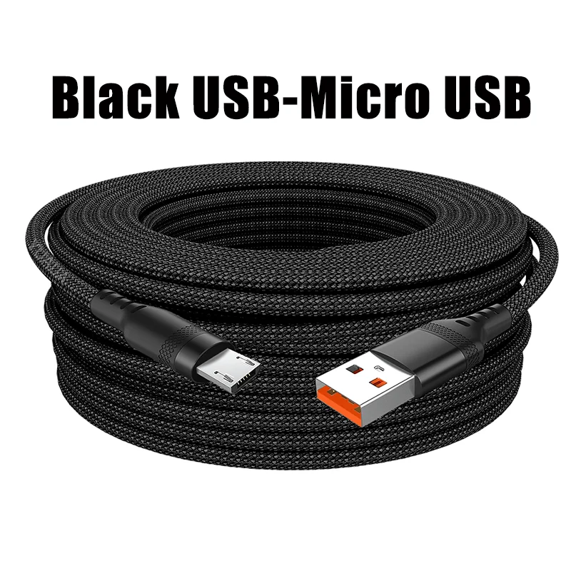 USB TYPE C Fast Charge Cable LIGHTNING 3m 5 Meters USB C Android Micro USB Extend Charging Cable for iPhone 14 Xiaomi OnePlus - THOOBO!