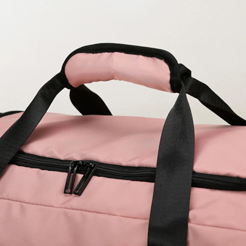 JetFlare Oxford — Large Waterproof Travel & Gym Tote with Crossbody Comfort in Black, Dark Green, No Pink🌧️👜