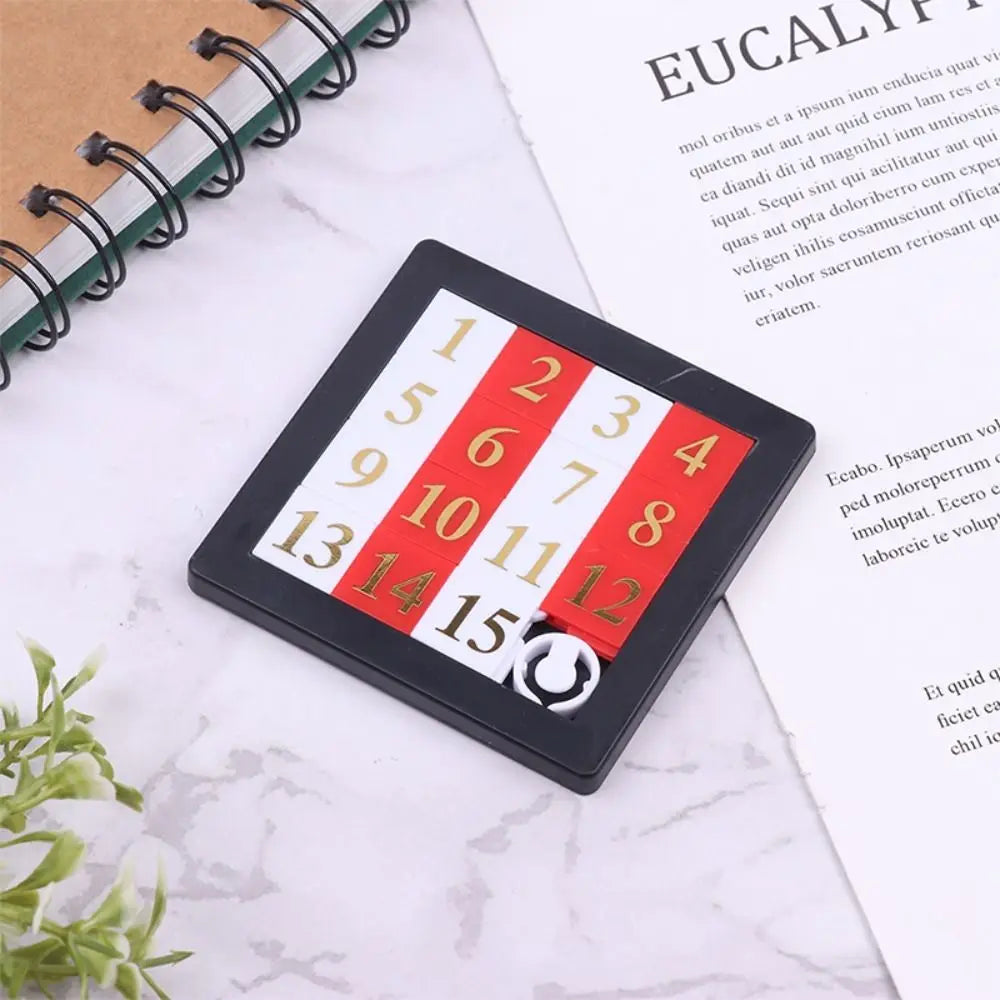 Early Educational Math Toy | 1-15 Number Sliding Puzzle for Kids