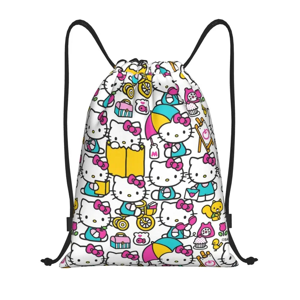 Hello Kitty Drawstring Backpack — Cute Strength, Daily Charm, Universal Smile