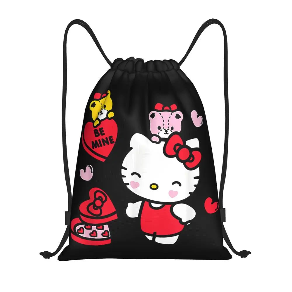 Hello Kitty Drawstring Backpack — Cute Strength, Daily Charm, Universal Smile