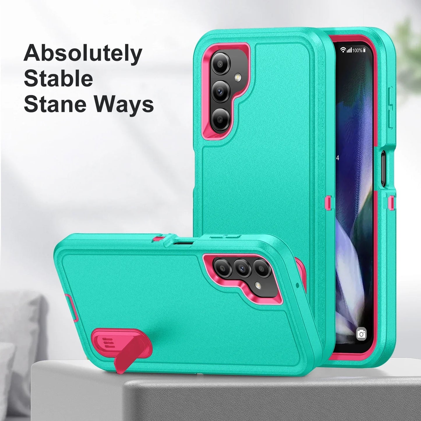 Anti-Shock Strong Cover Cases for Samsung Galaxy A54 5G A56 A36 A16 A15 A14 A53 A13 S23 FE S24 S25 Ultra edge S22 Plus Phone Bag