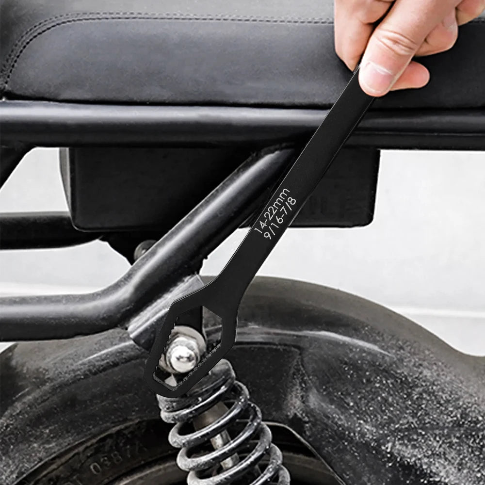 QuickFix TwinTorque Wrench – Double-Headed Self-Tightening Spanner for 8–22mm | Chrome Vanadium Beast Mode Tool! - THOOBO!