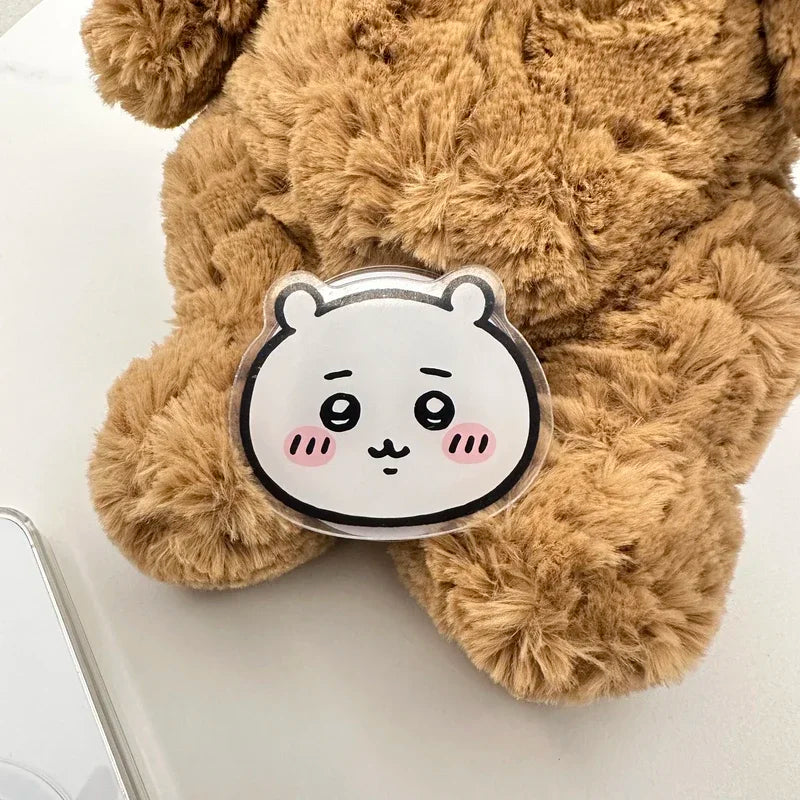 Cute Japan Anime Chiikawa usagi Hachiware For Magsafe Magnetic Phone Grip Tok Stand For iPhone Foldable Wireless Charging Holder