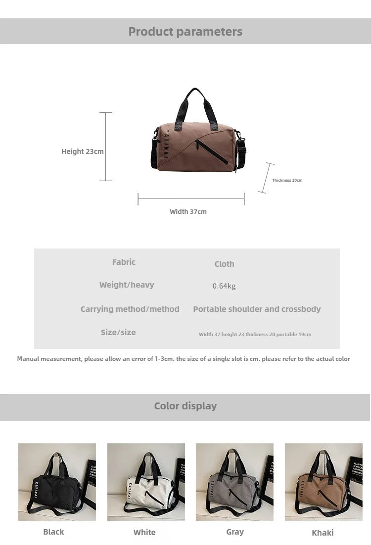 AeroFlex Pro — Large-Capacity Waterproof Gym & Travel Backpack With Shoe Compartment 🎒💪