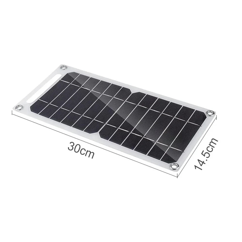 35W Sunpower Portable Solar Panel 5V Solar Plate WithUSB Safe Stabilize Charger ForPower Bank Phone Outdoor Camping Home RV Gift - THOOBO!