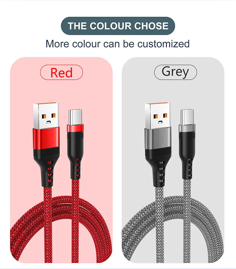 USB TYPE C Fast Charge Cable LIGHTNING 3m 5 Meters USB C Android Micro USB Extend Charging Cable for iPhone 14 Xiaomi OnePlus - THOOBO!